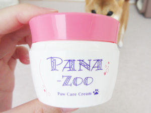 柴犬コマリ　パナズー　パウケアクリーム