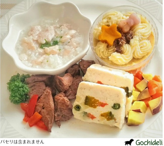 犬の誕生日におすすめのごちそうセット